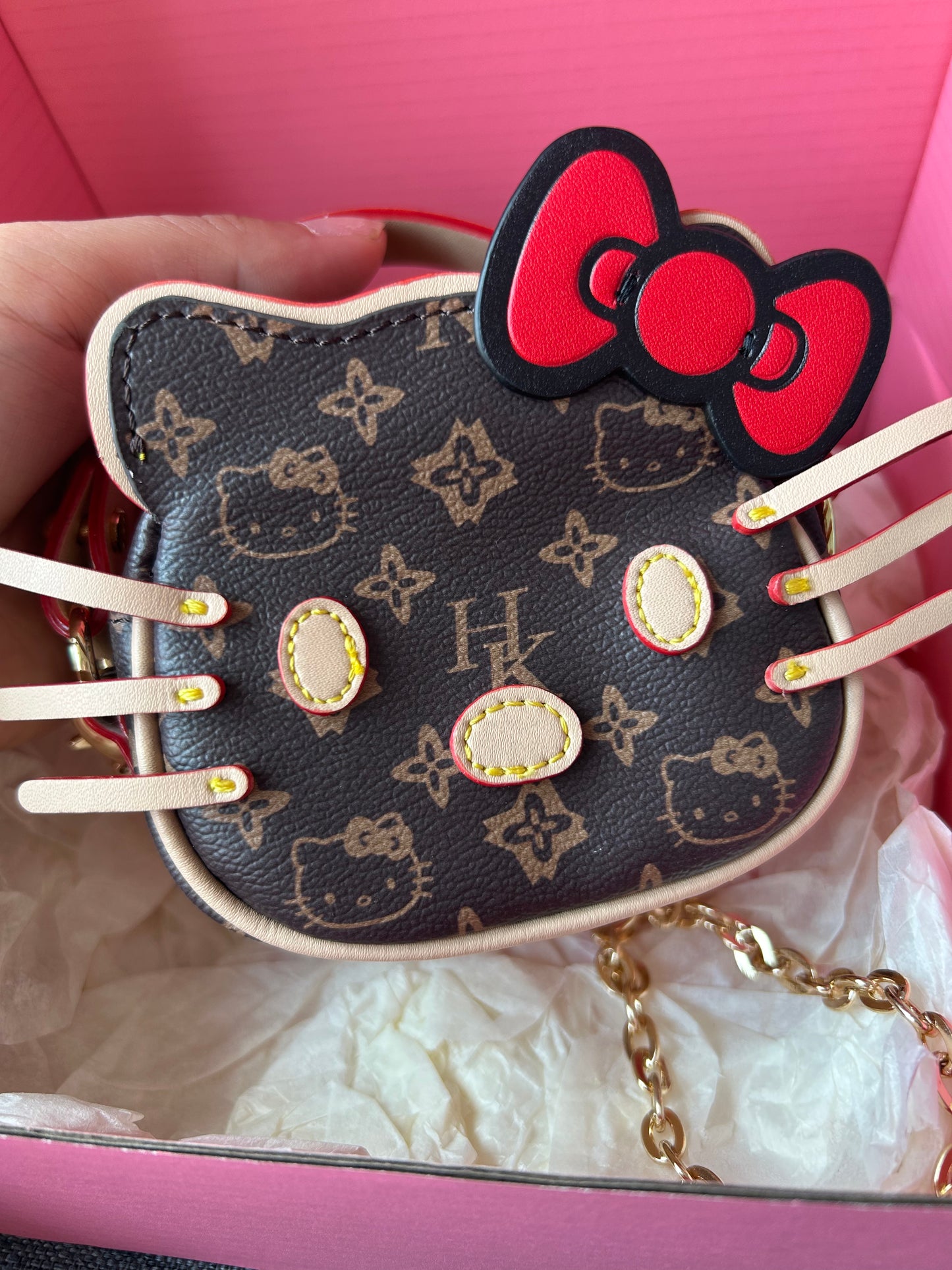 Hello Kitty Mini Purse Bag Mini Crossbody Handbag Mini Cute Purse Lipstick Bag