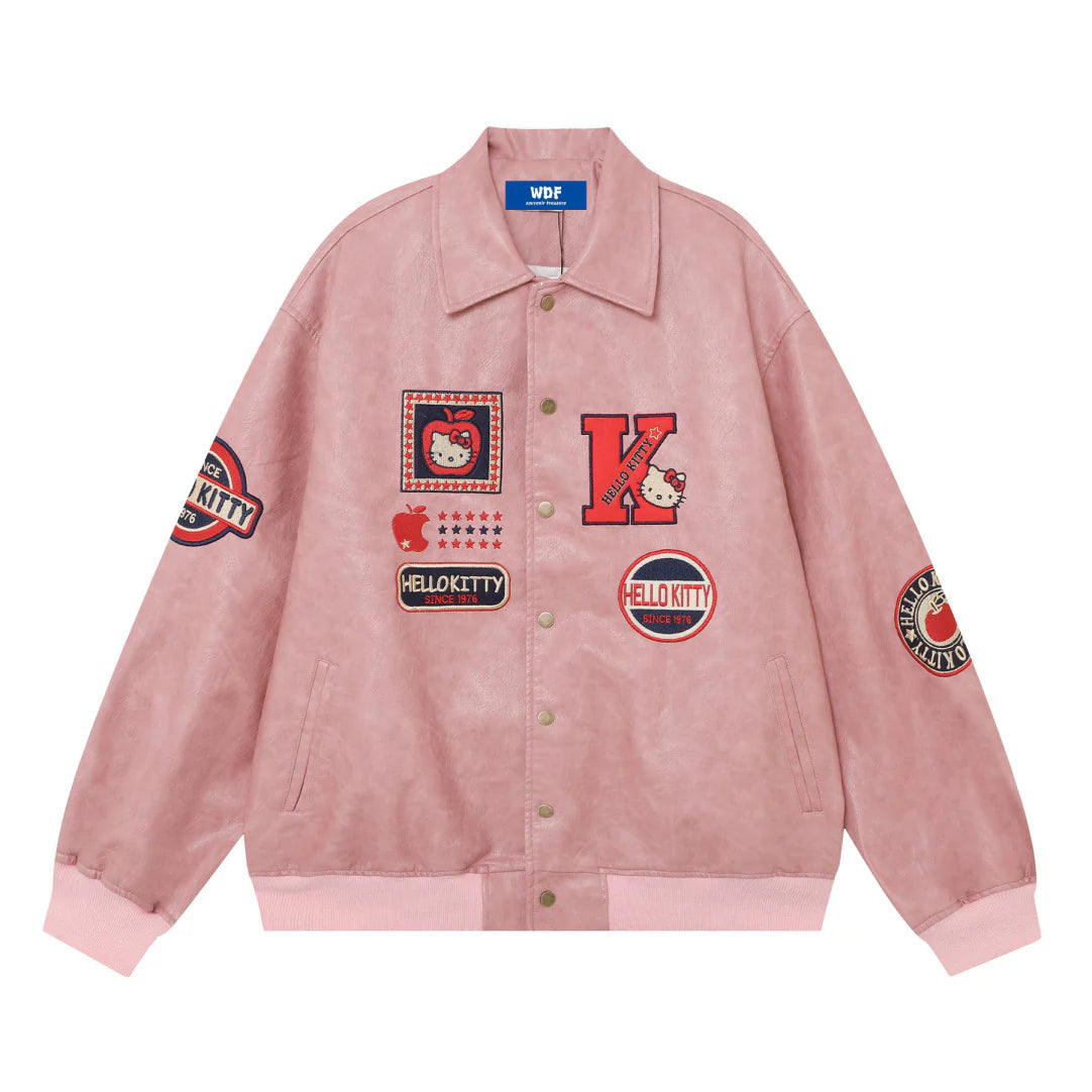hello kitty leather jacket