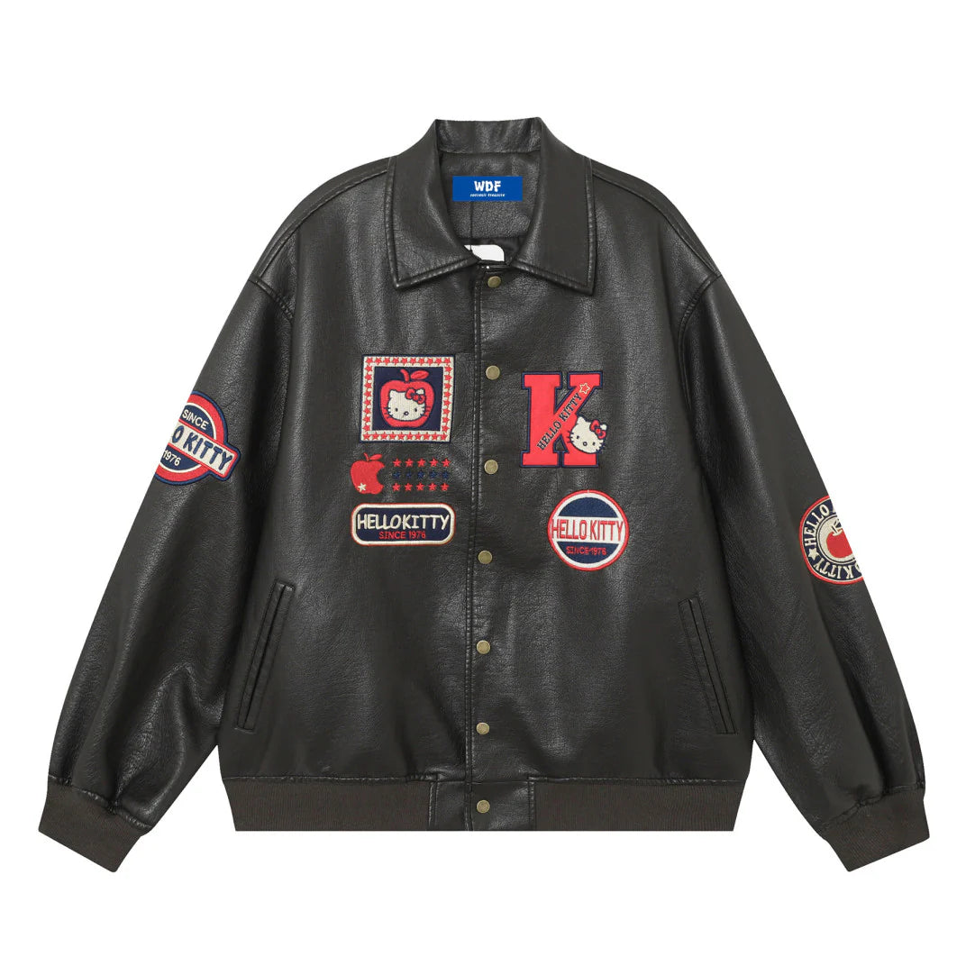 hello kitty leather jacket