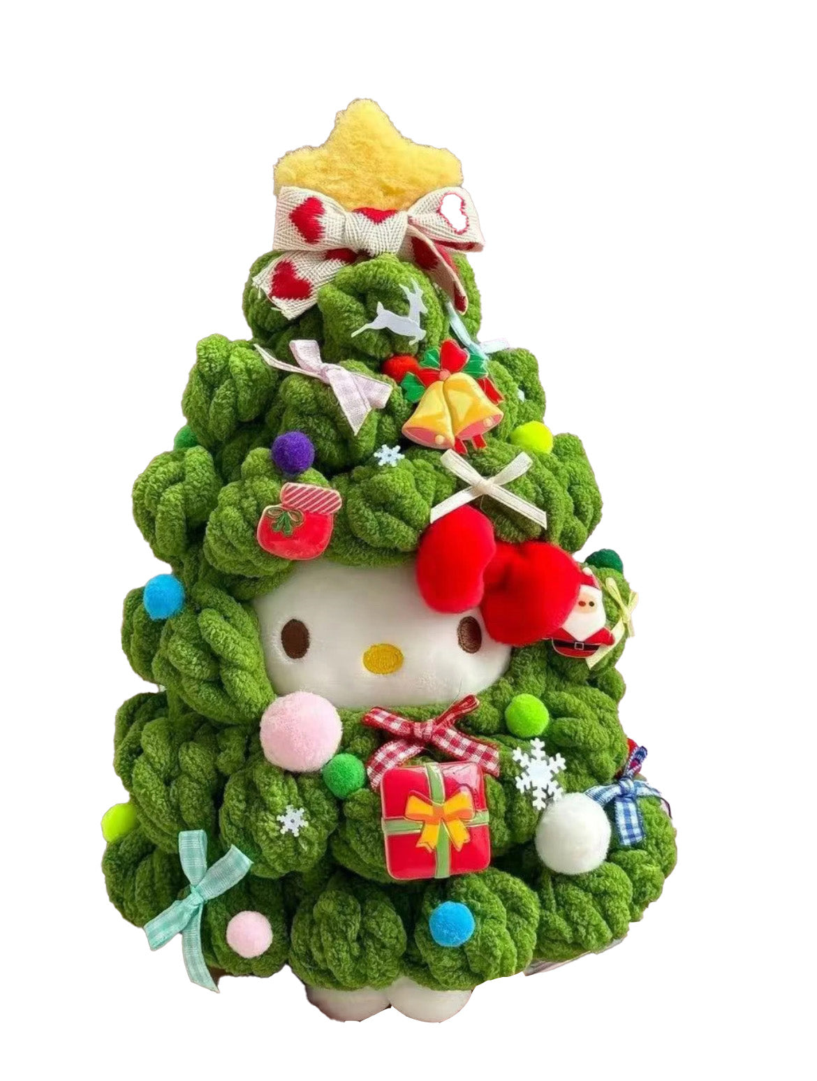 Hello Kitty Christmas Tree, KT Snowman Ornament, Plush Toy Gifts