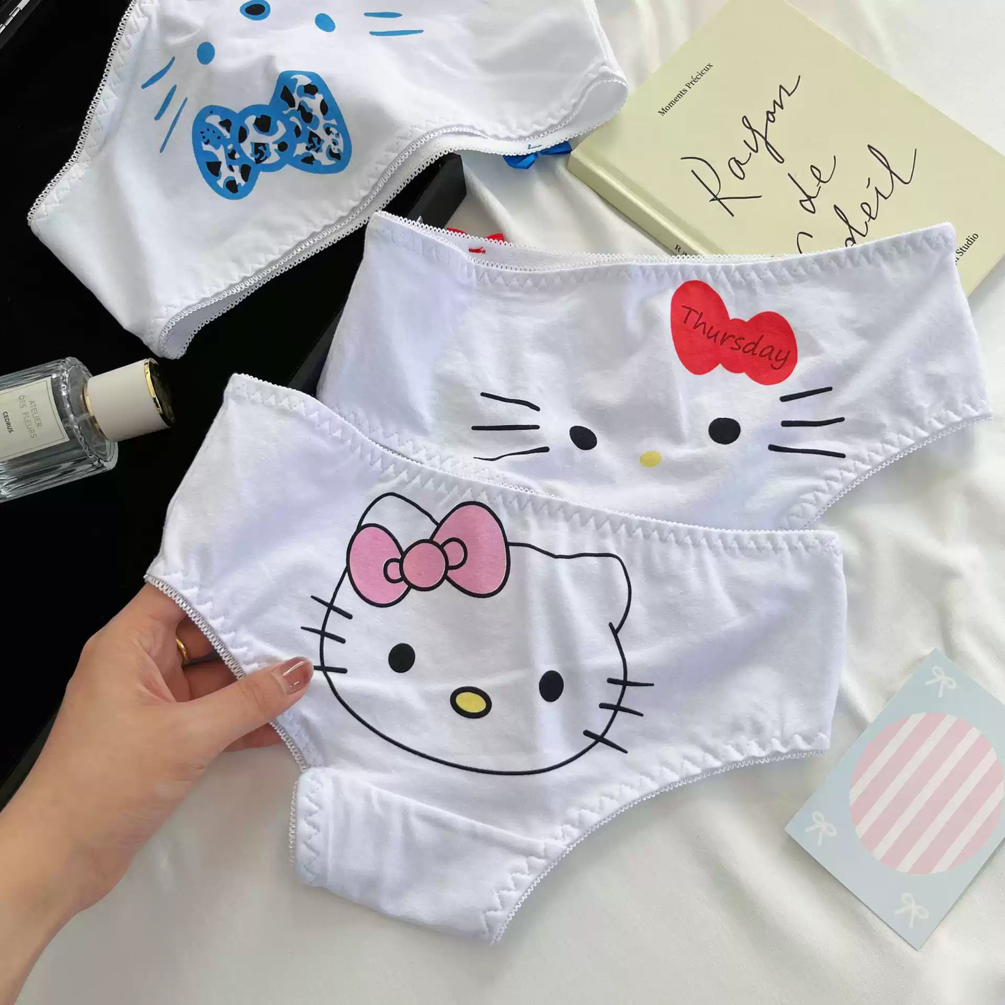 H K Women's Printed Underwear