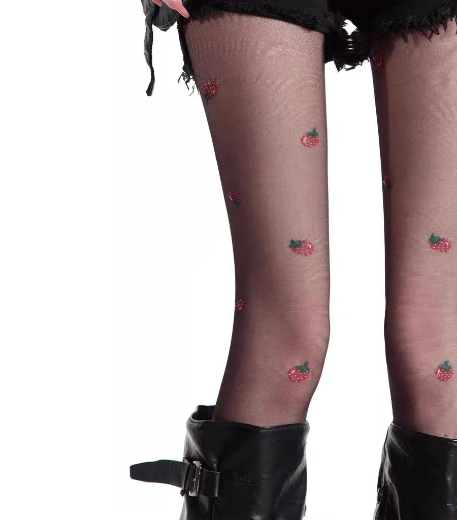 Kawaii Strawberry Tights /Socks