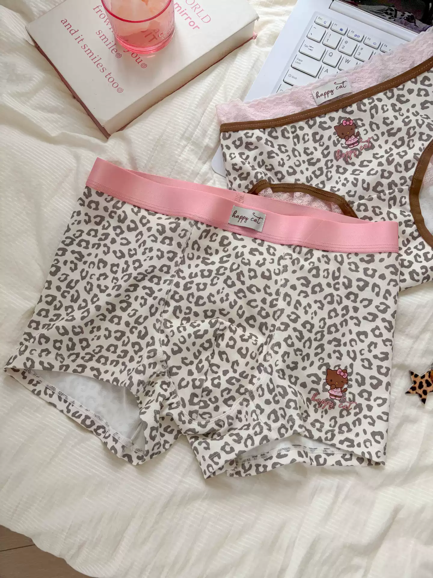 KT Cute Style Pure Cotton Couple Underwear