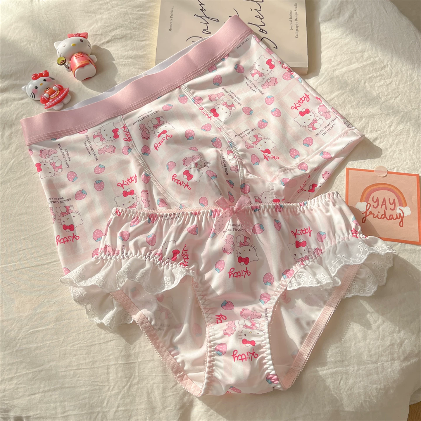 HK Strawberry Couple Underwear