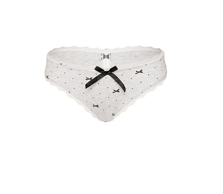 Cute Lace Bow Women's Panties