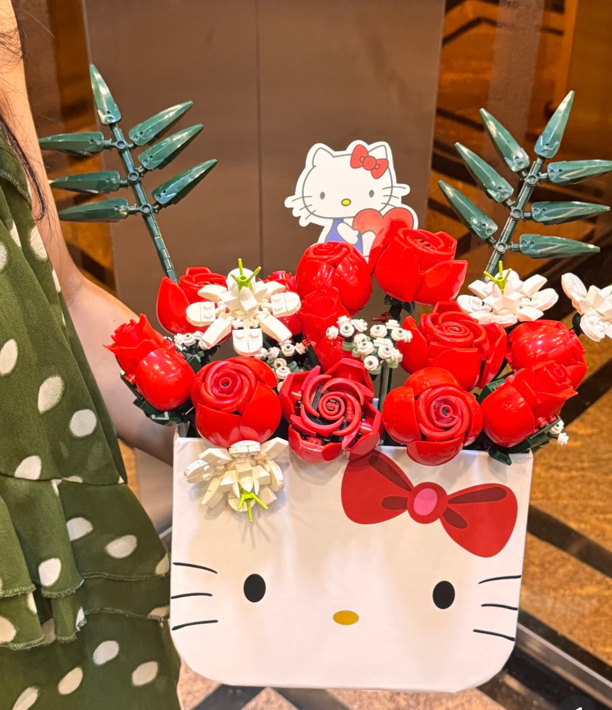 HK Flower Bouquet Building Blocks Set (20Pcs DIY Floral)