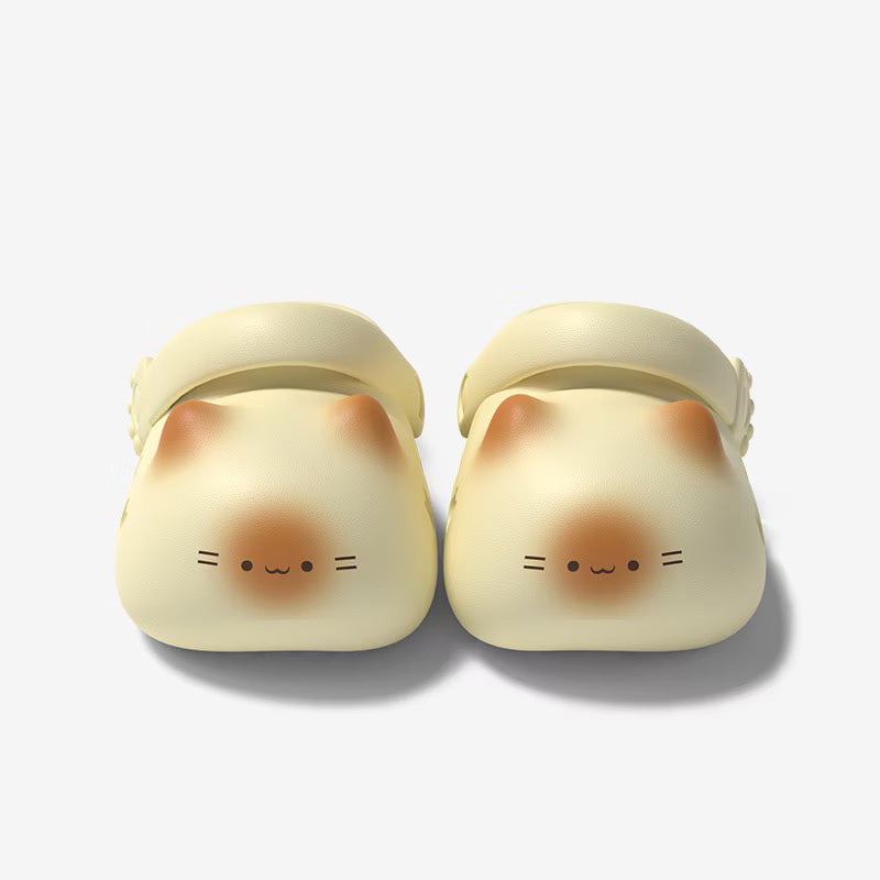 Cat Clogs with Paw Print