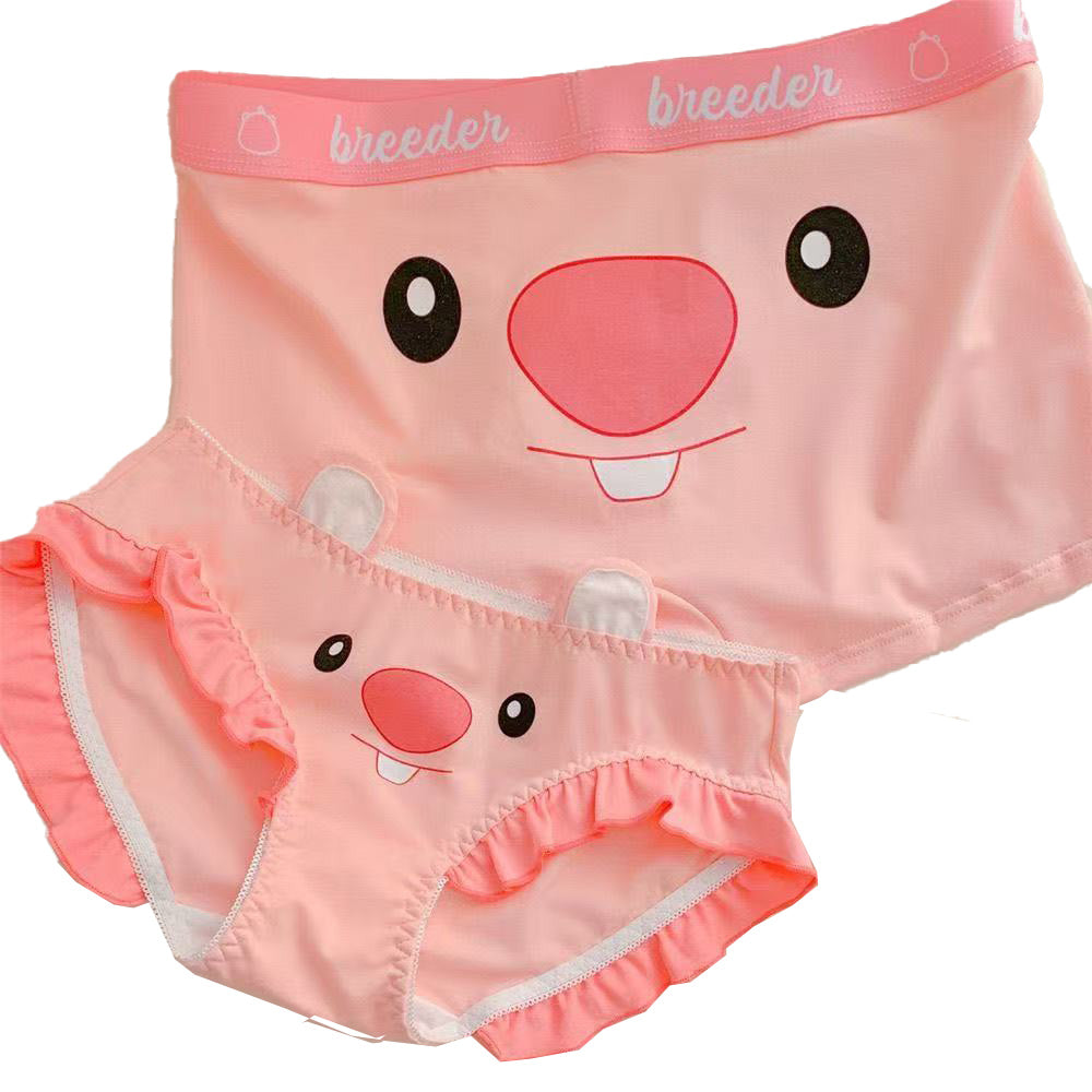 Cute Couple Underwear Sets