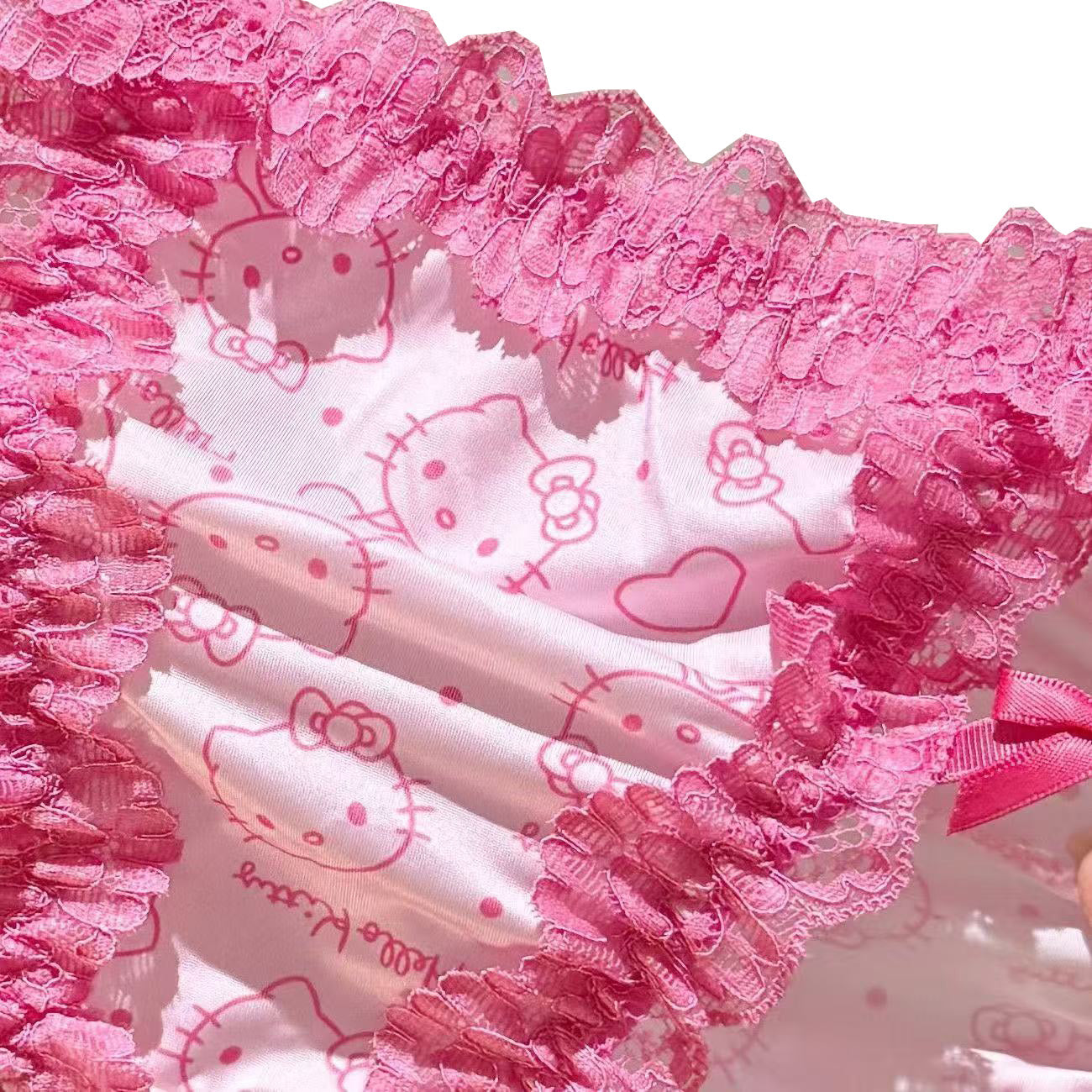 Hello Kitty Lace Briefs with Leg Loops