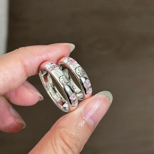 Hello Kitty Couple Rings (2-pack)