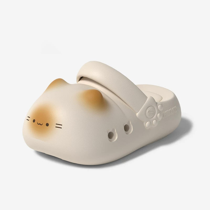 Cat Clogs with Paw Print