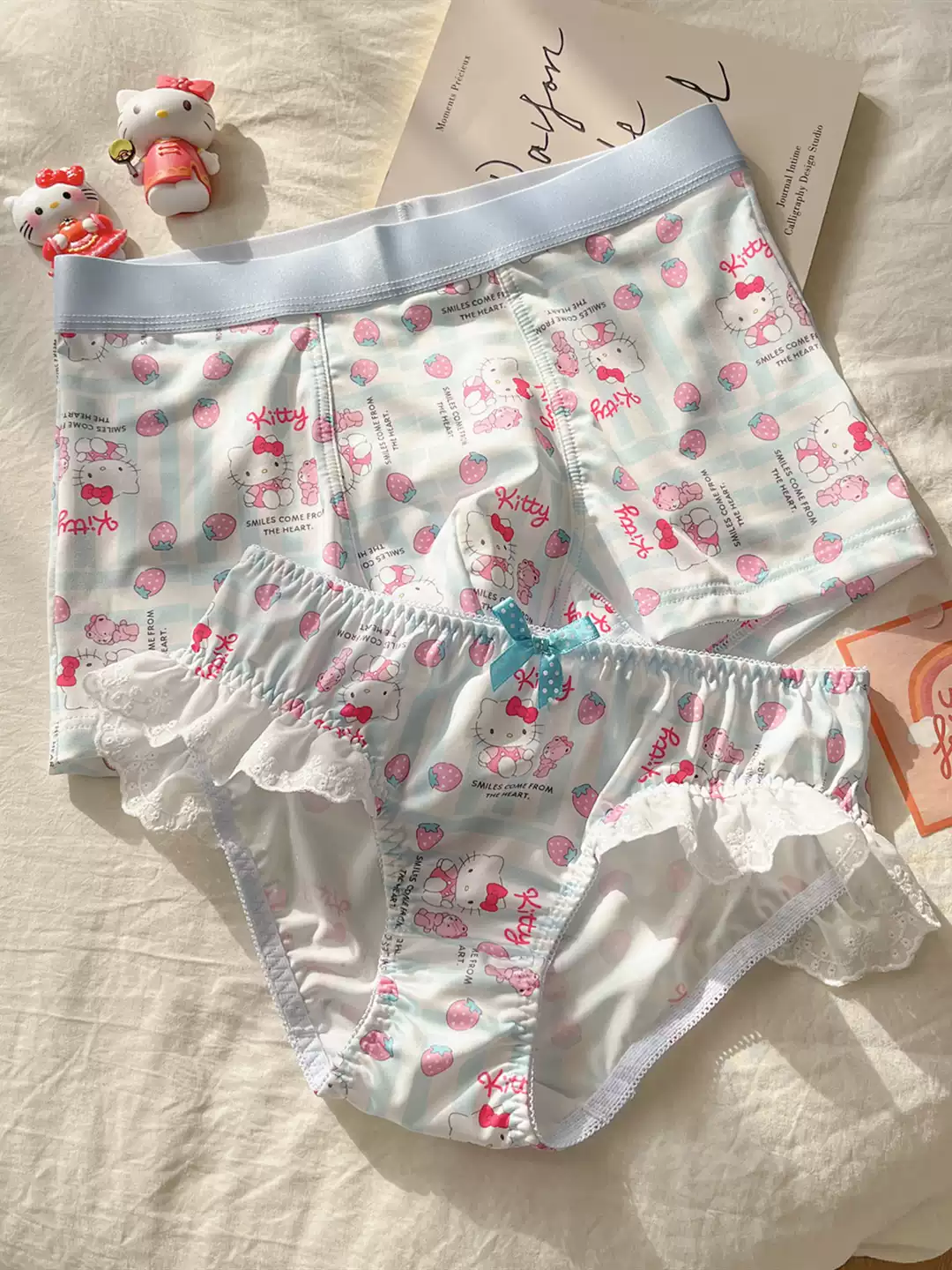 HK Strawberry Couple Underwear