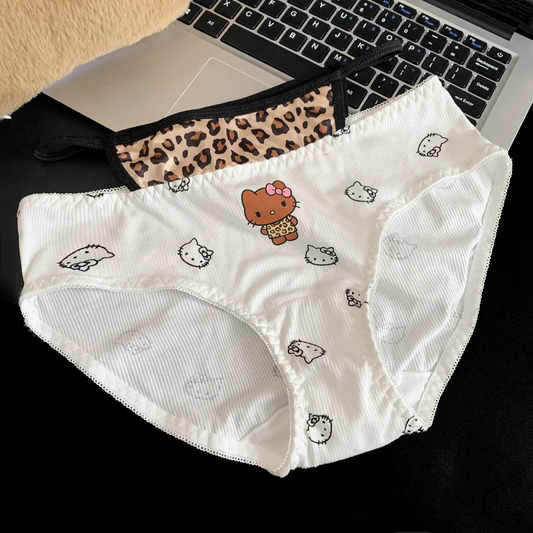HK Leopard-Print Briefs