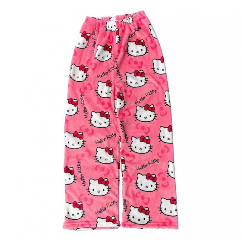 H K Fuzzy Pajama Pants