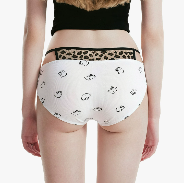 HK Leopard-Print Briefs