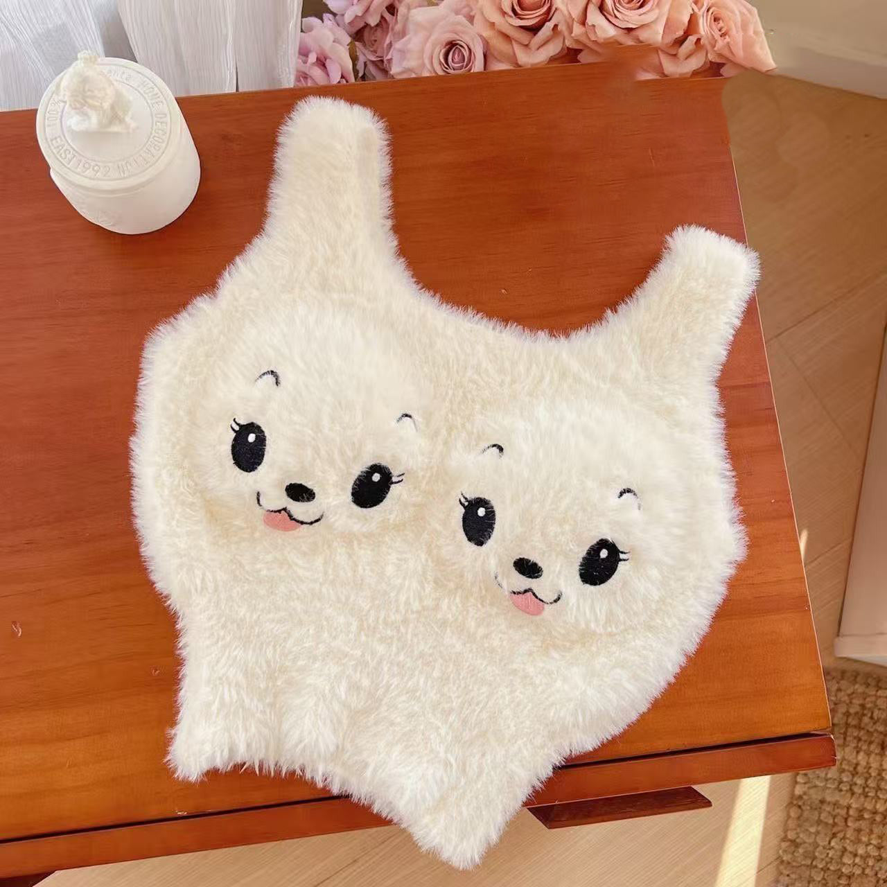 Cute women's fleece vest camisole sleeveless tube top