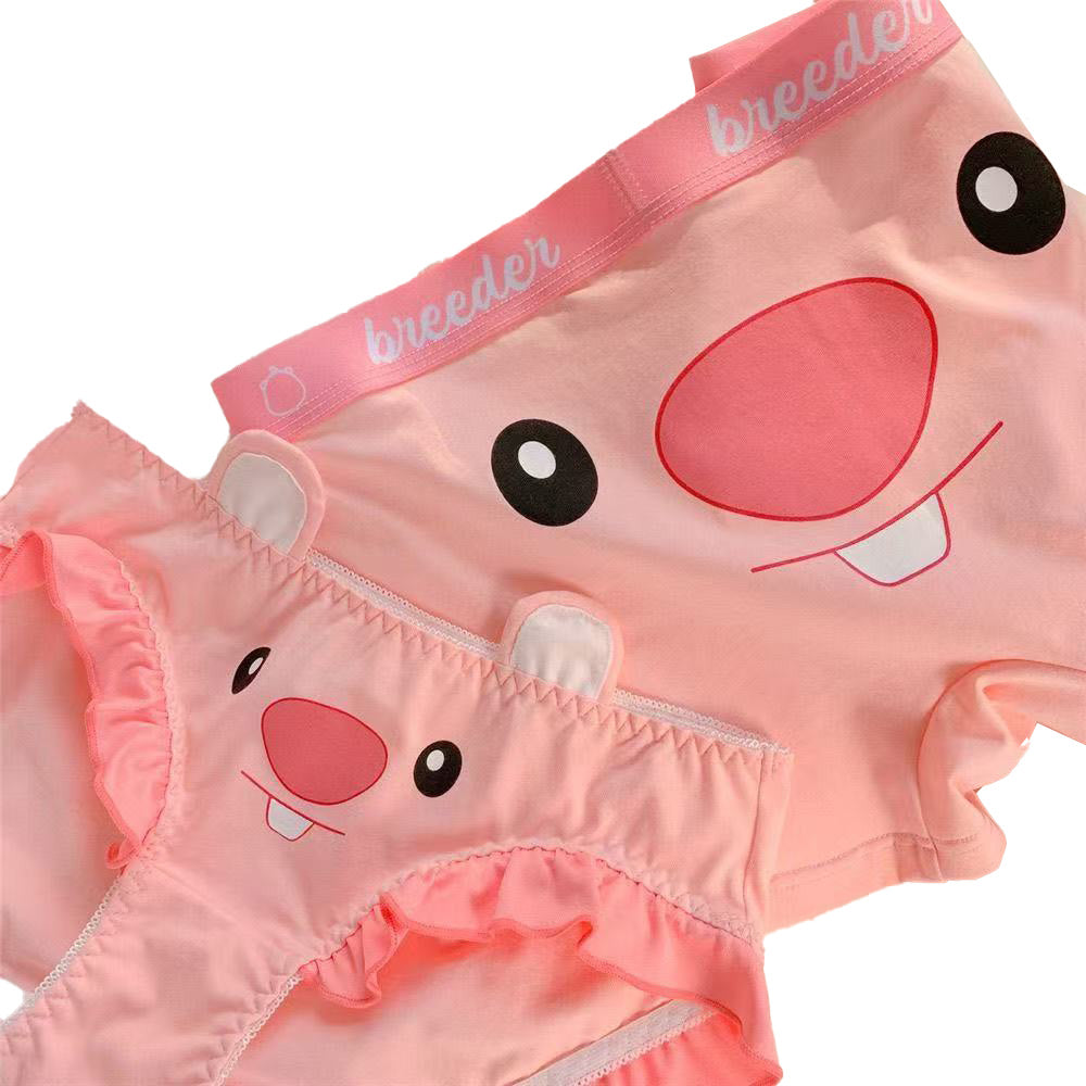 Cute Couple Underwear Sets