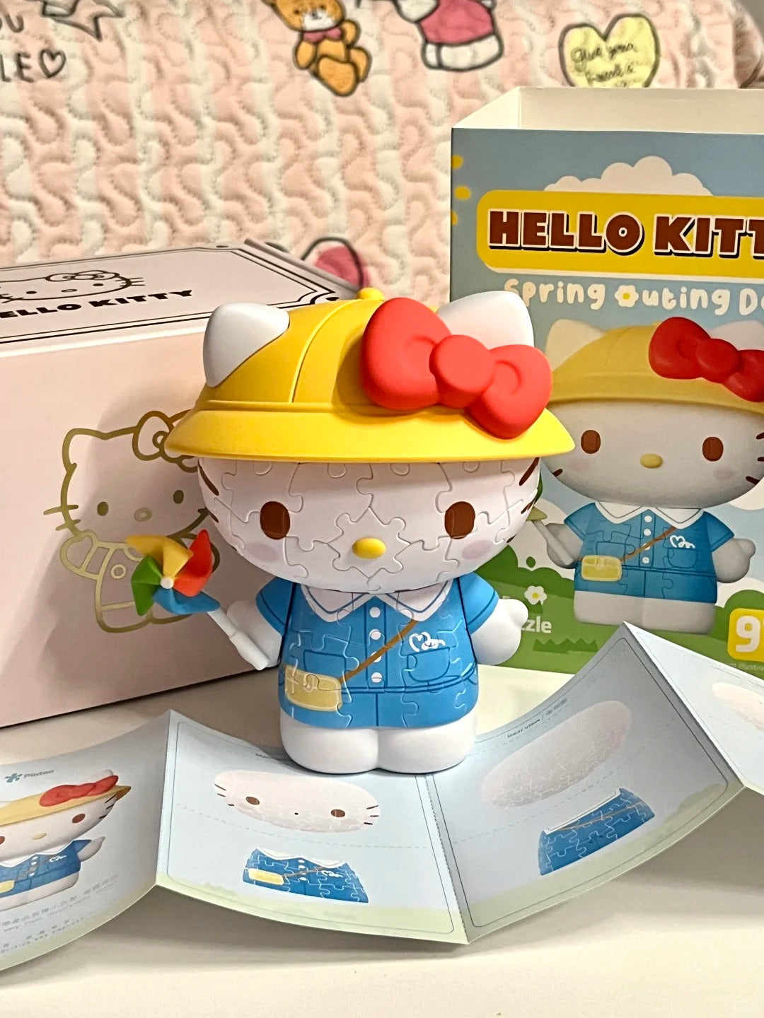 Sanrio Hello Kitty 50Th Anniversary 3D Puzzles 97Pcs 12.6 x 14 cm / 5" x 5.5"