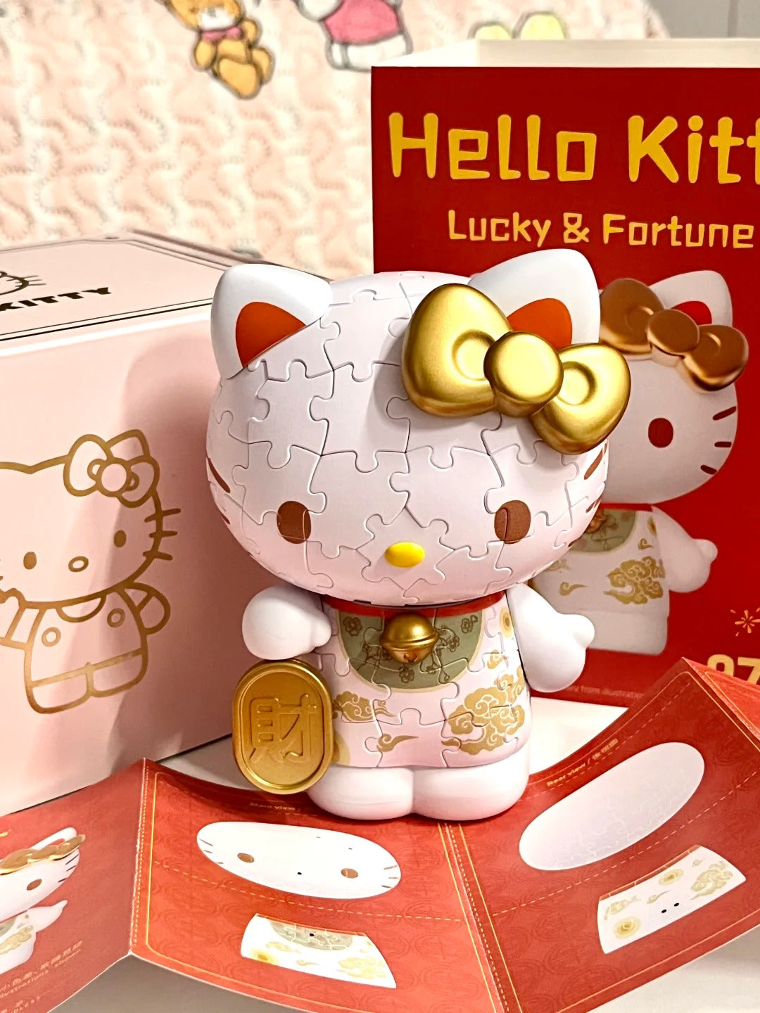 Sanrio Hello Kitty 50Th Anniversary 3D Puzzles 97Pcs 12.6 x 14 cm / 5" x 5.5"