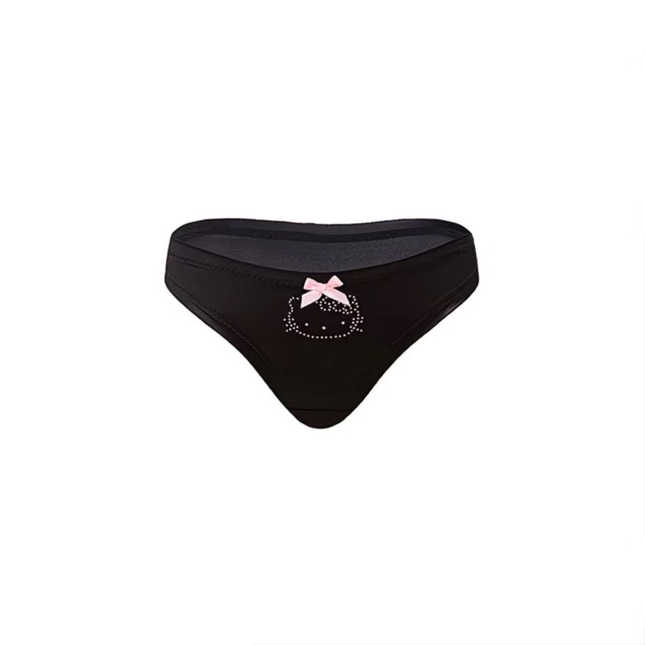 KITTY Cute Women's Bow Triangle Panties