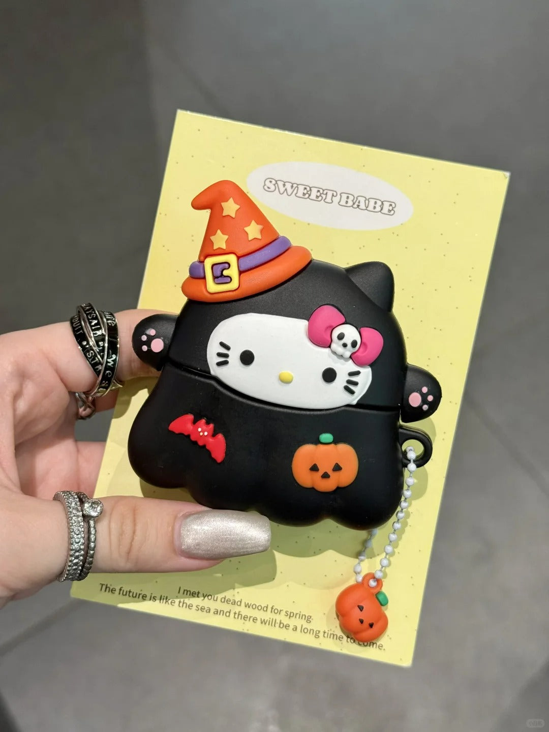 Hello Kitty Halloween Silicone AirPods Case