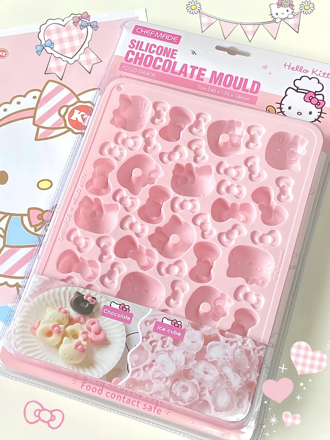 Hello kitty Silicone Chocolate Ice Tray Mold