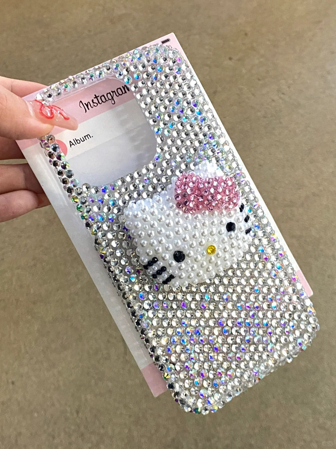 Hello kitty  Diamond Phone case