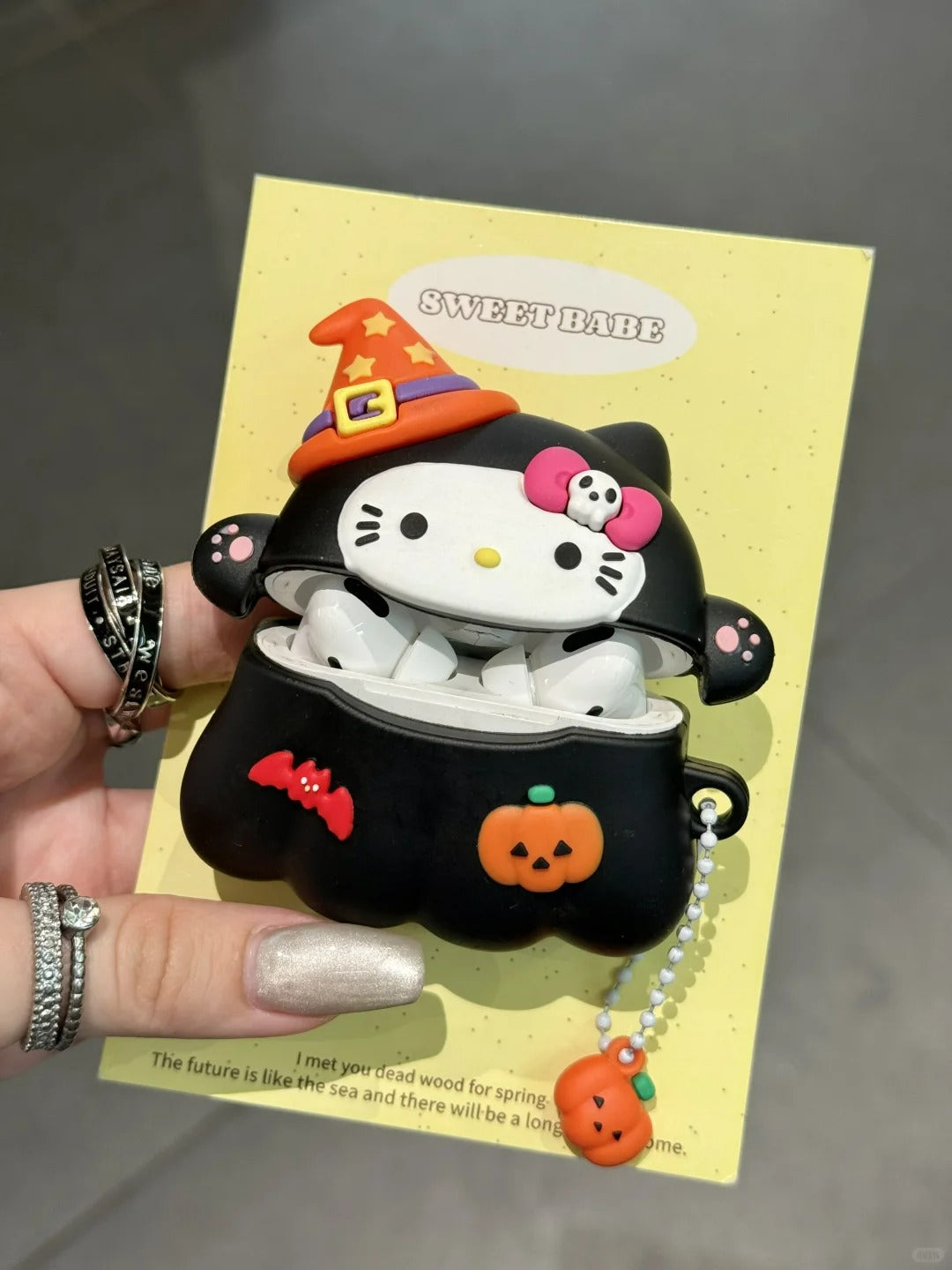 Hello Kitty Halloween Silicone AirPods Case