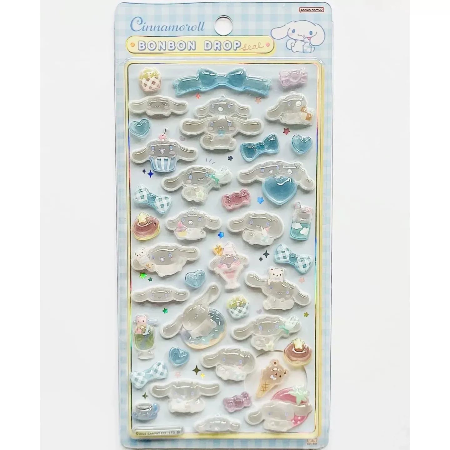 New design Sanrio Bonbon Drop Seal 3D Sticker