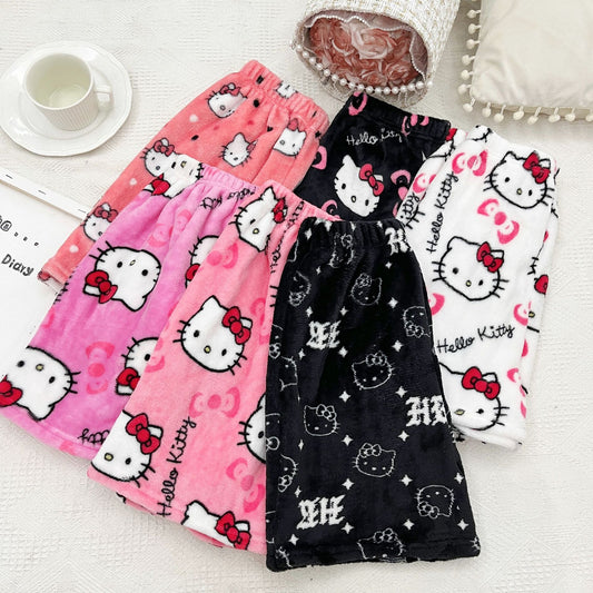 Hello Kitty Women Pajama Shorts Pj  Sleep Shorts