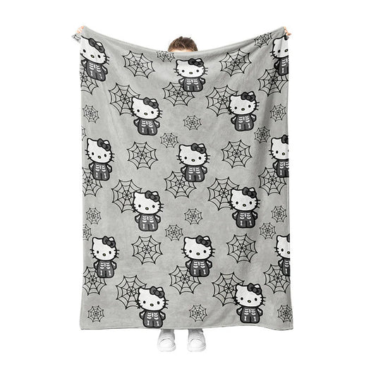 Hello Kitty Halloween Plush blanket