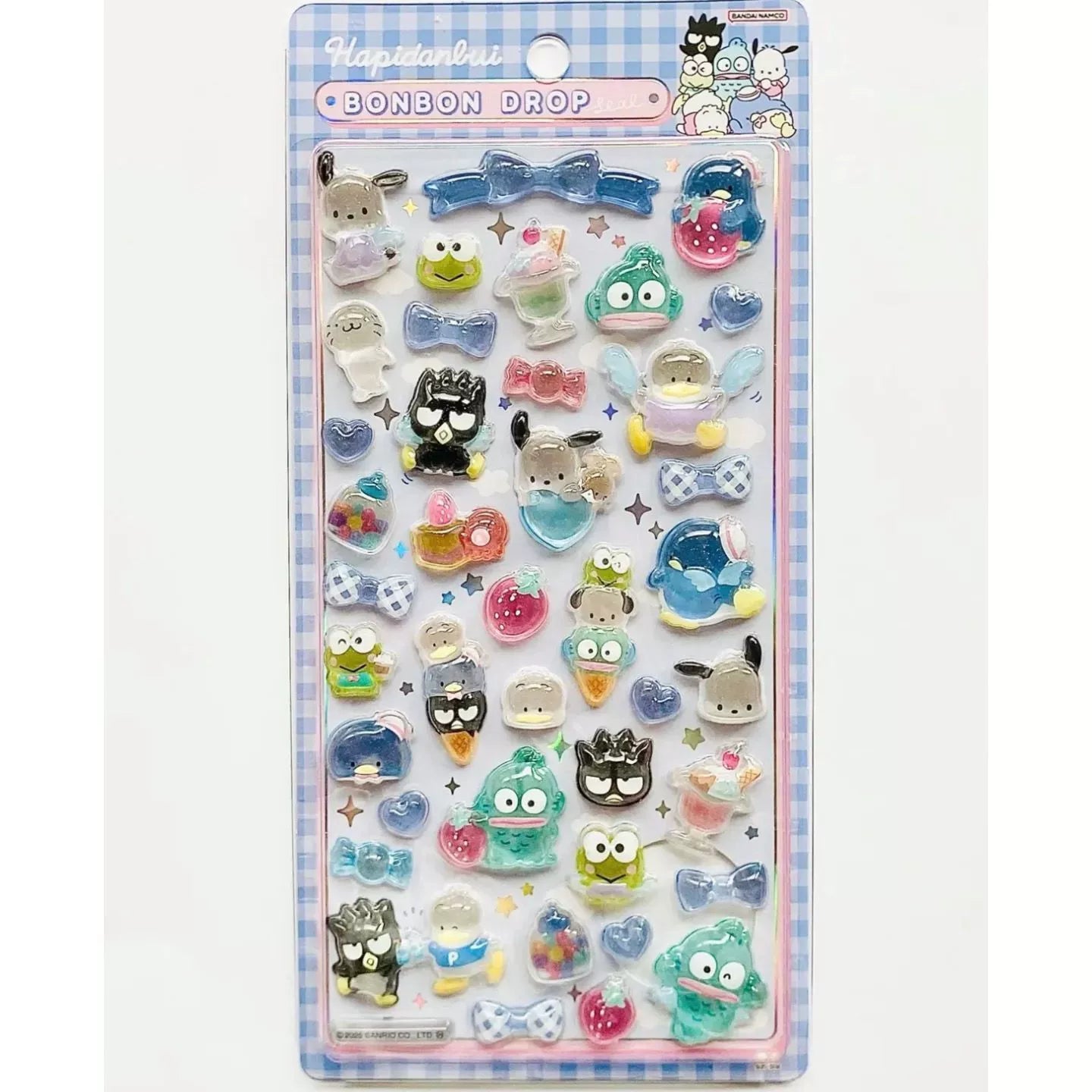 New design Sanrio Bonbon Drop Seal 3D Sticker