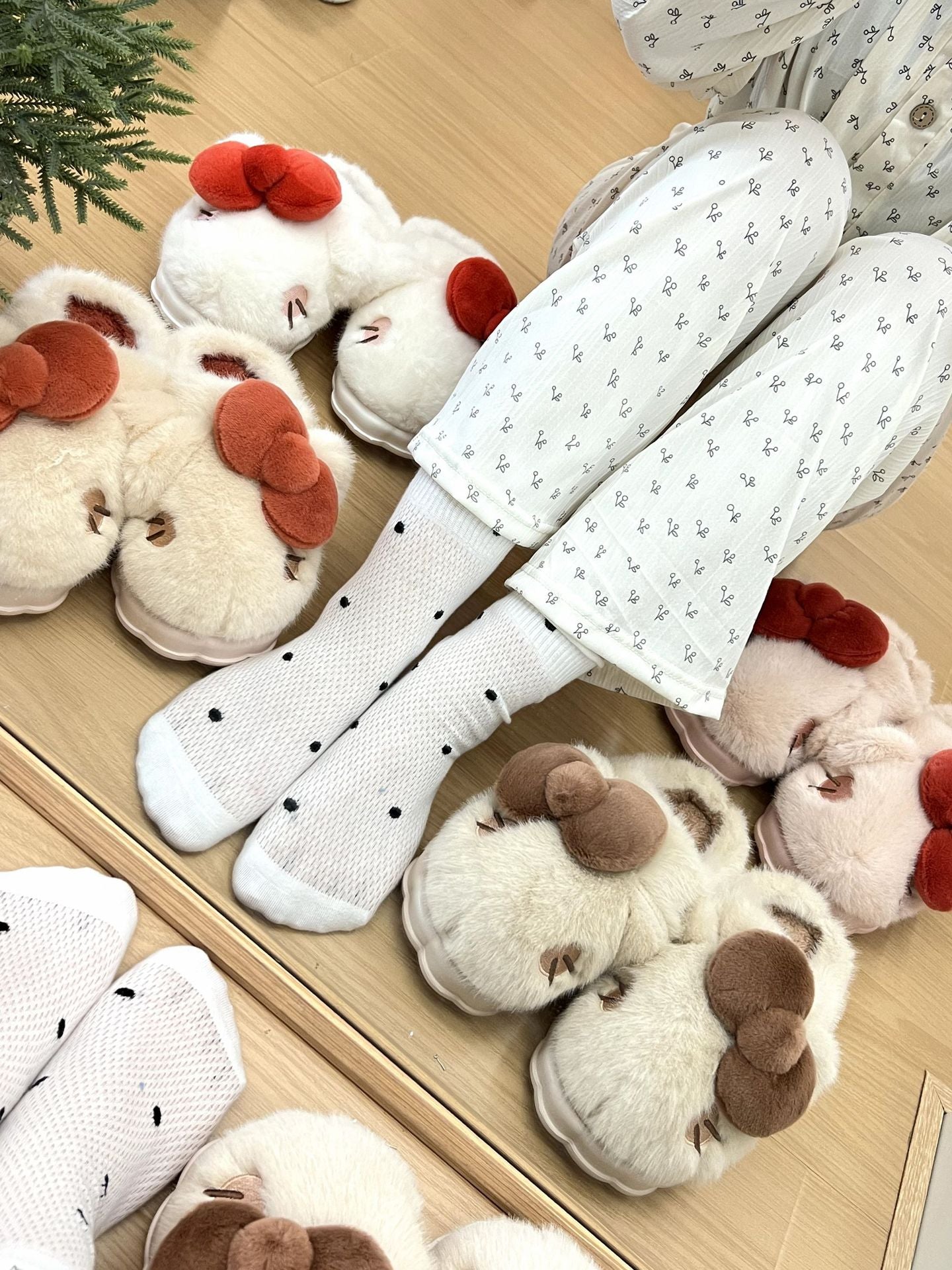 Fuzzy Slippers Women Kawaii Slippers for Women Fluffy Kawaii House Slippers Cute Slippers