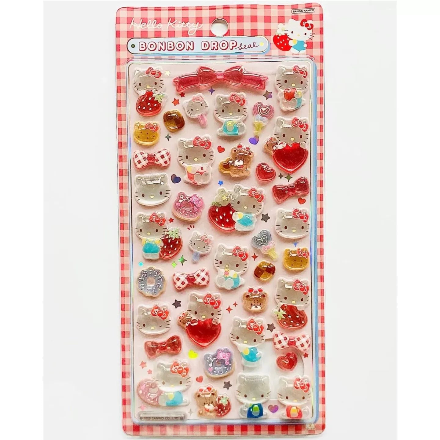 New design Sanrio Bonbon Drop Seal 3D Sticker
