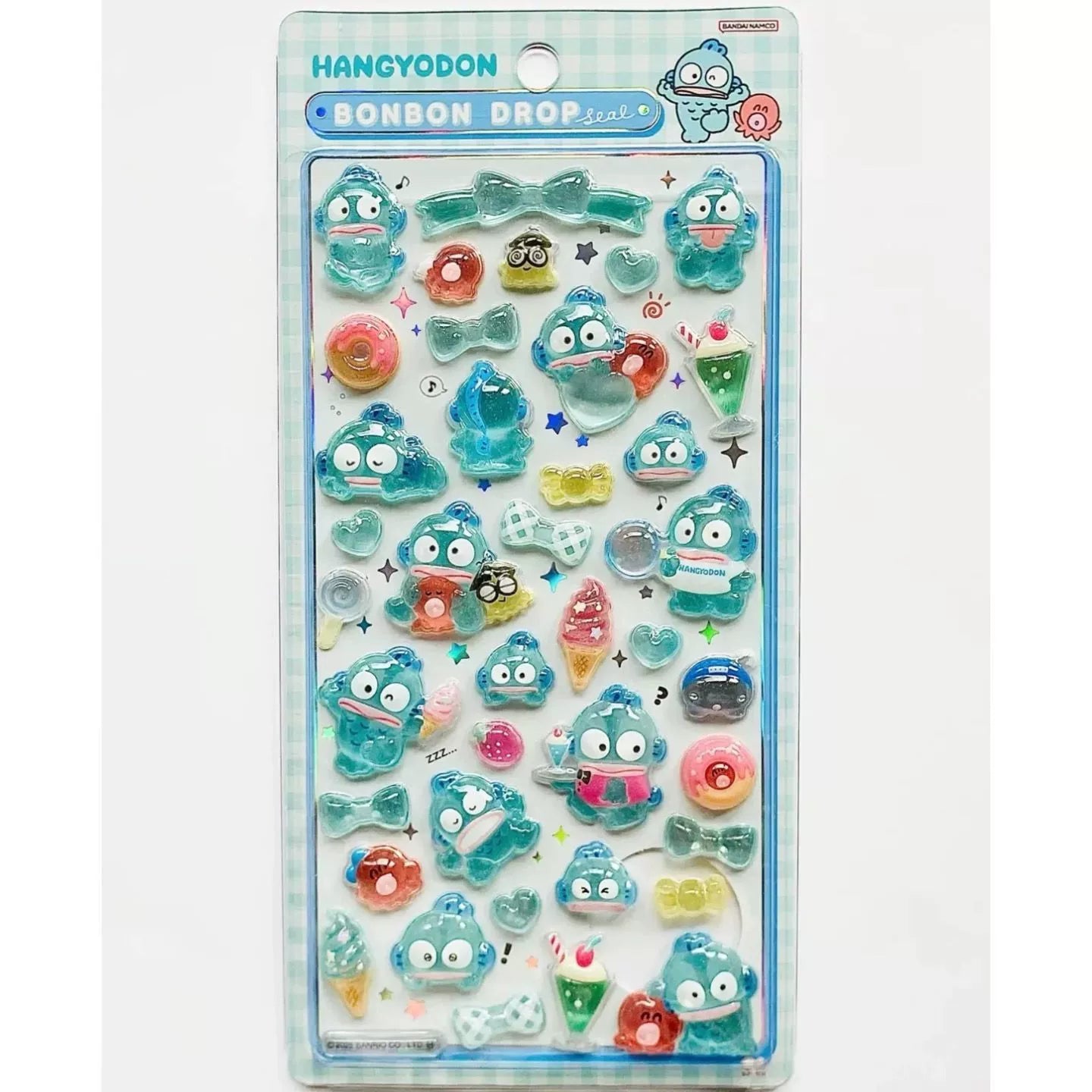 New design Sanrio Bonbon Drop Seal 3D Sticker