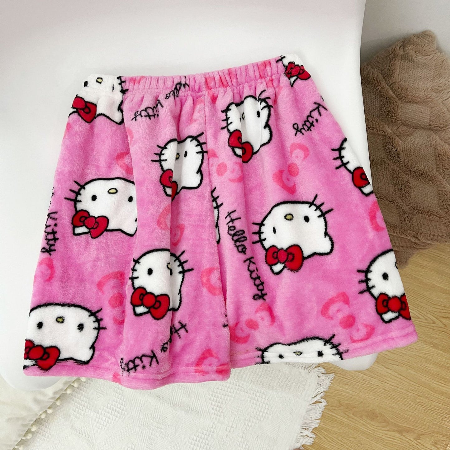 Hello Kitty Women Pajama Shorts Pj  Sleep Shorts