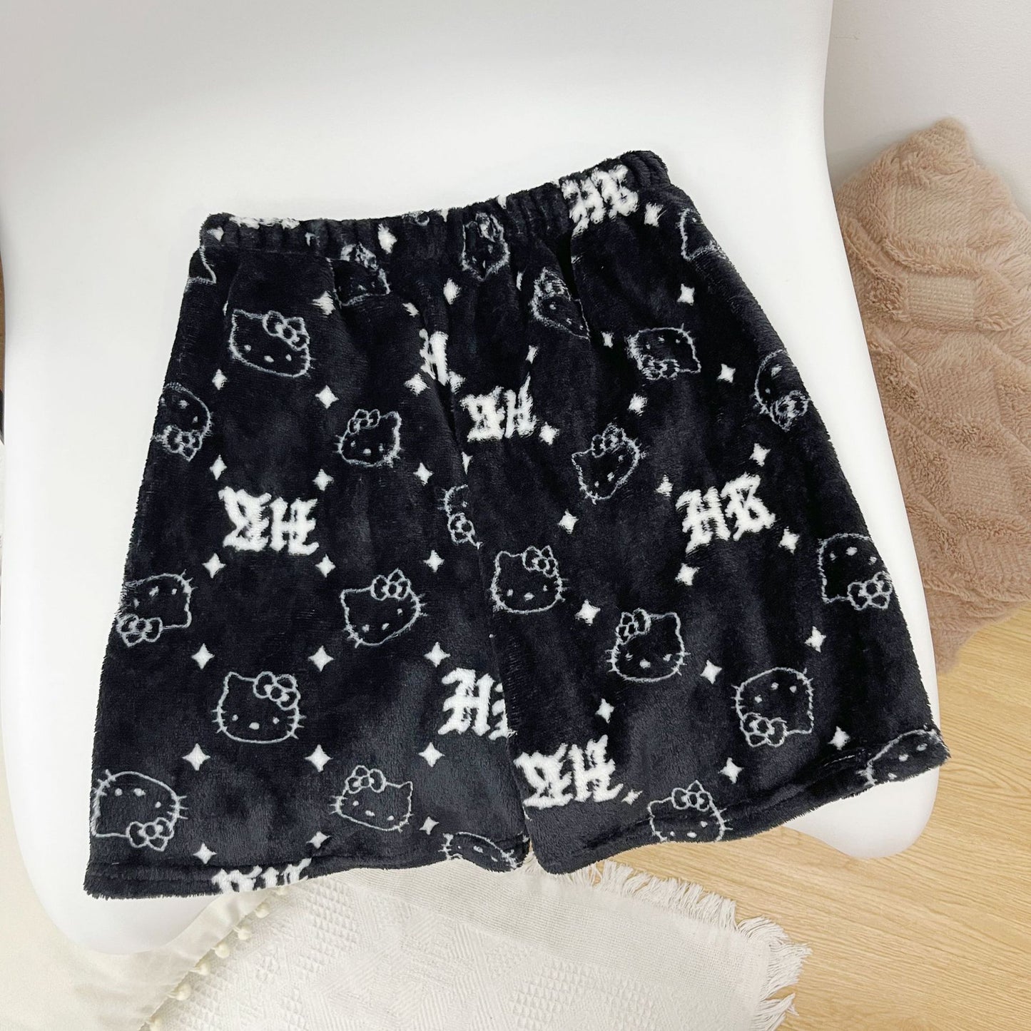 Hello Kitty Women Pajama Shorts Pj  Sleep Shorts