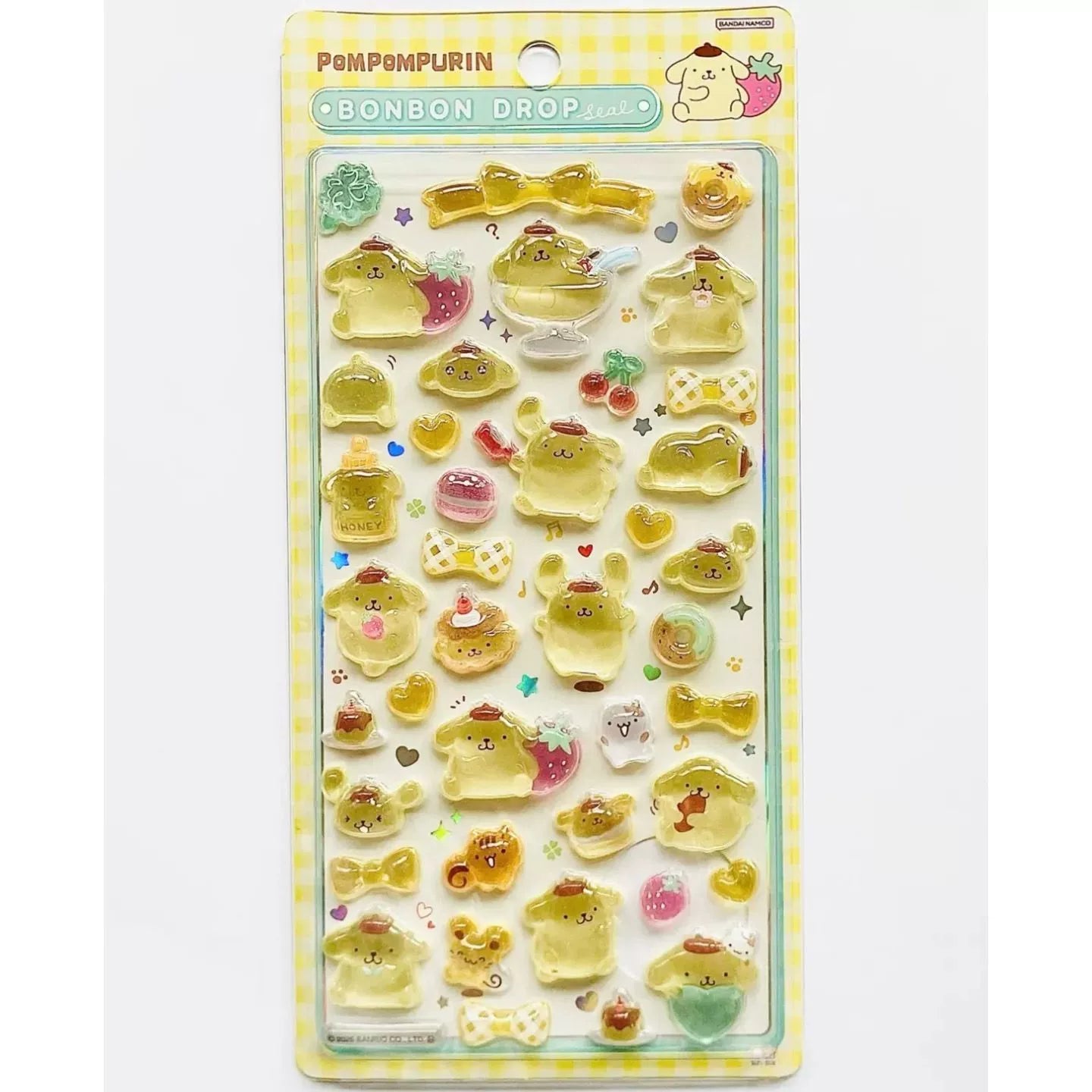 New design Sanrio Bonbon Drop Seal 3D Sticker