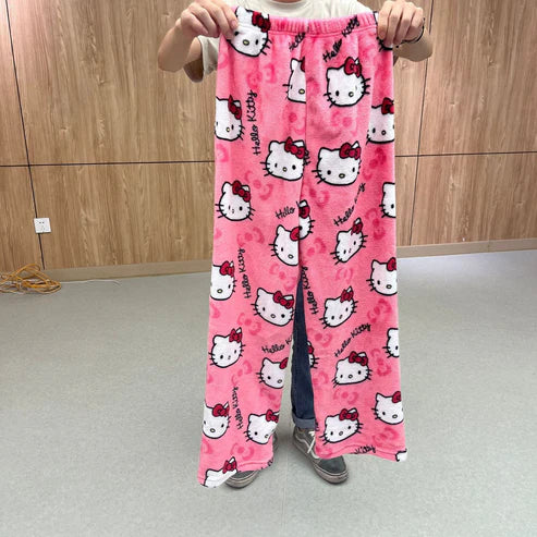 Hello kitty Pants Pajama Cute Soft Long Bottoms Pjs