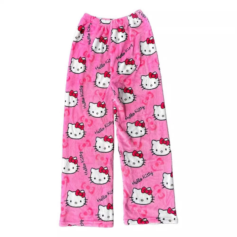 H K Fuzzy Pajama Pants