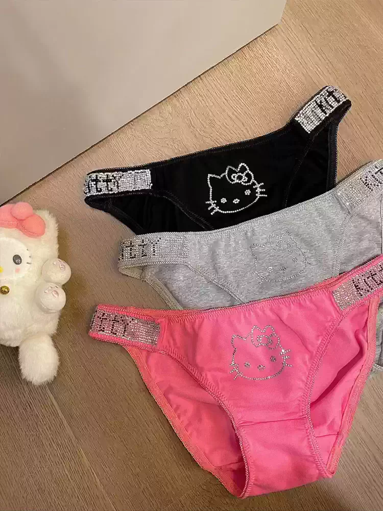 H K Women's Sequined Panties