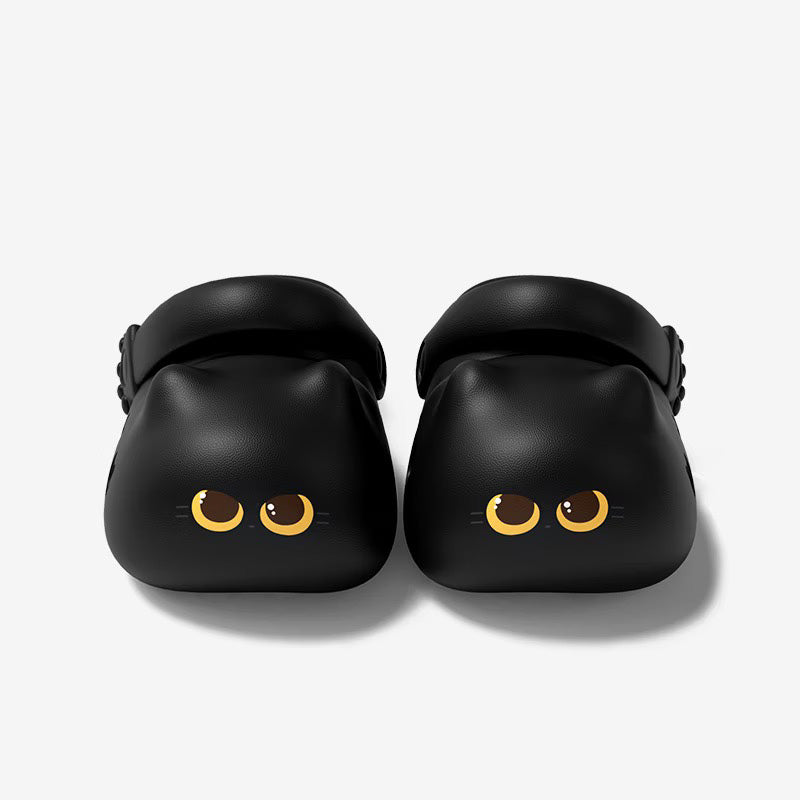 Cat Clogs with Paw Print