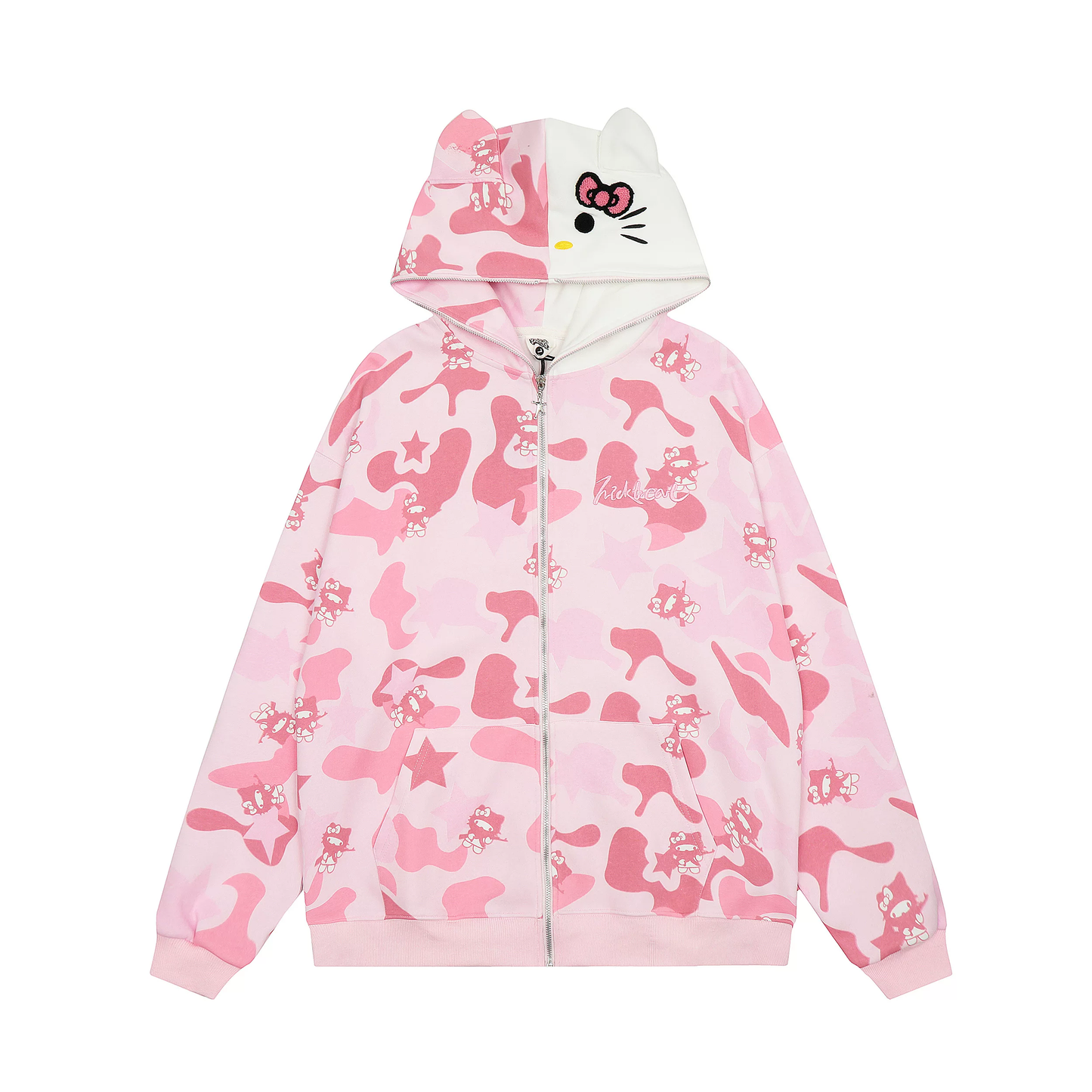 H K camouflage hoodie