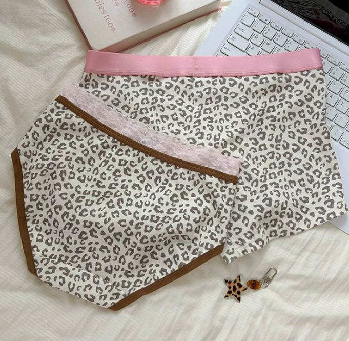 KT Cute Style Pure Cotton Couple Underwear