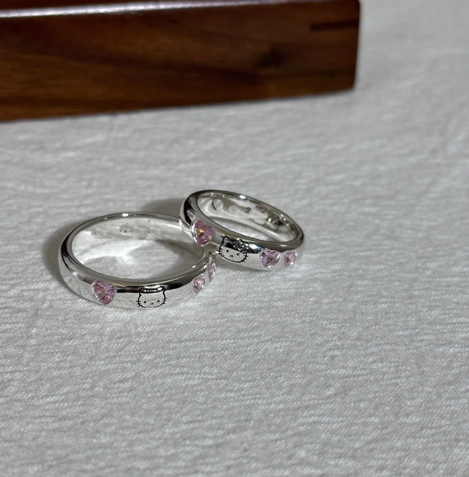 HK Couple Rings2PCS