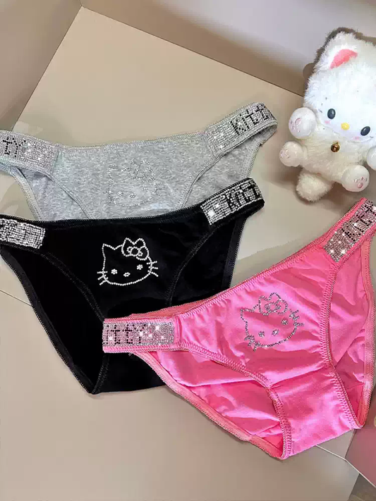 H K Women's Sequined Panties