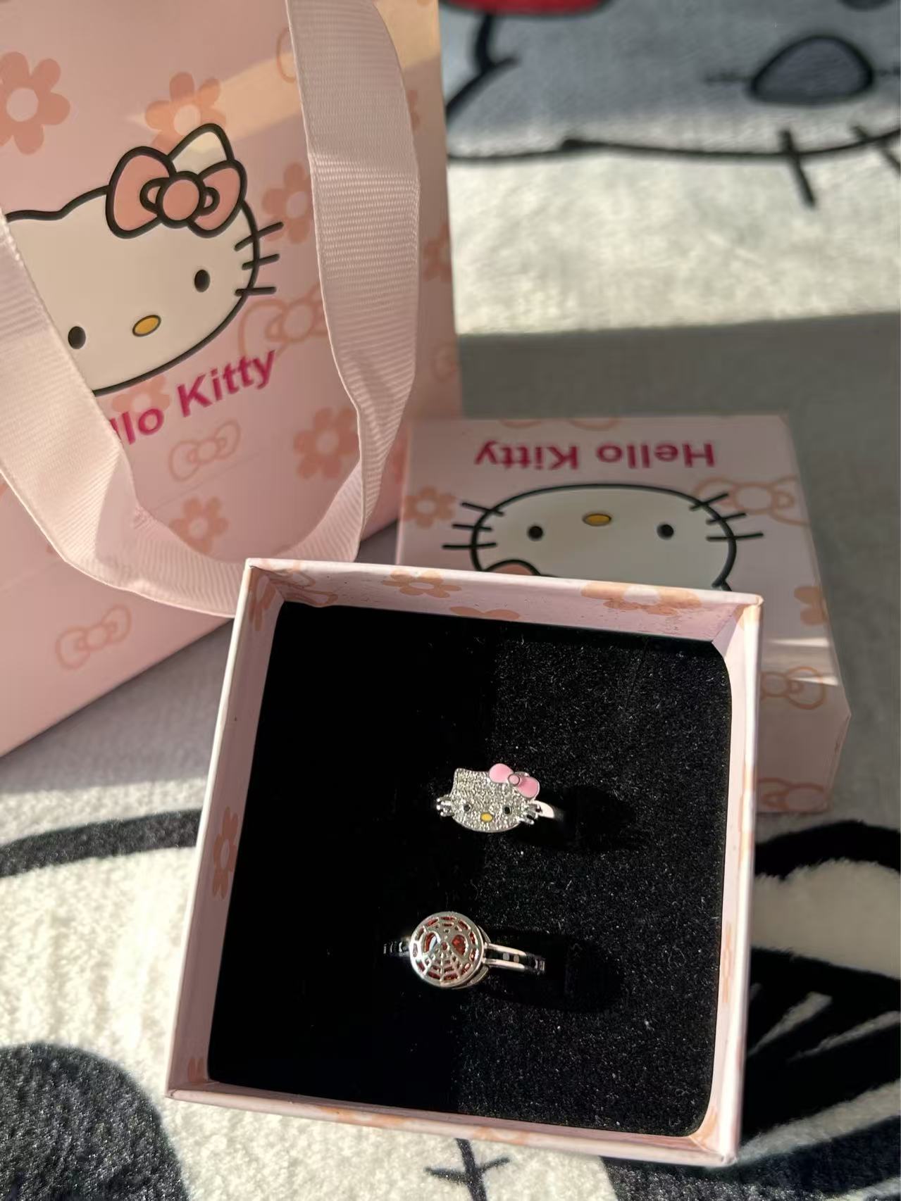 HK Spider-Man Couple Rings