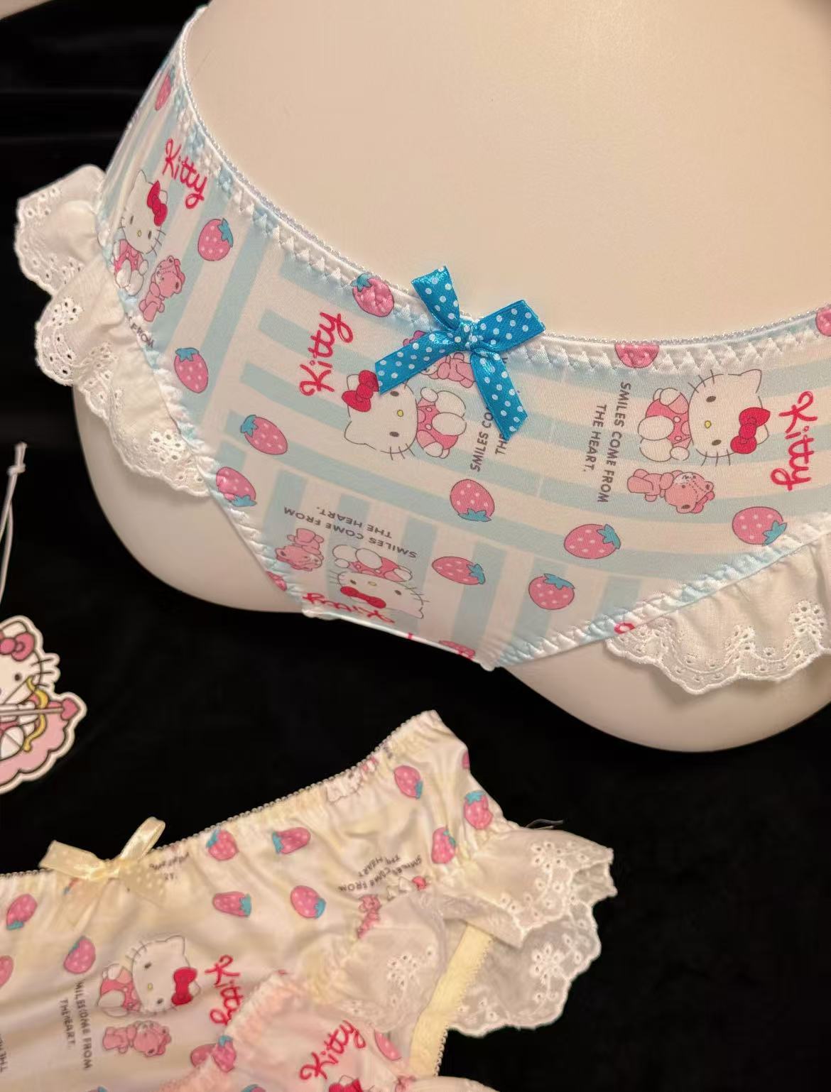 Strawberry Hello Kitty Lace Cute Panties