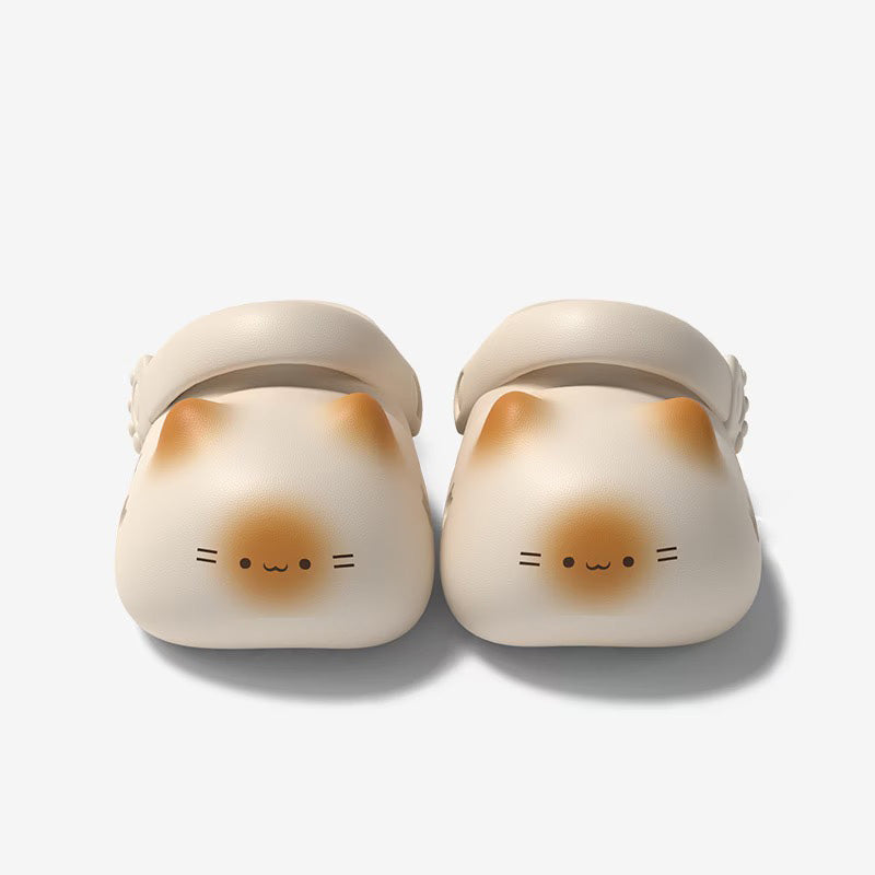 Cat Clogs with Paw Print