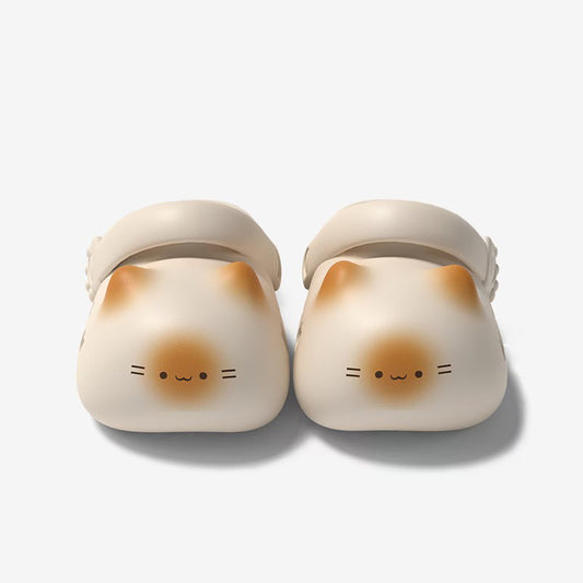 Cat Clogs with Paw Print